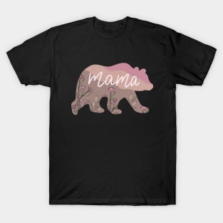 Mama Bear Floral T-Shirt
